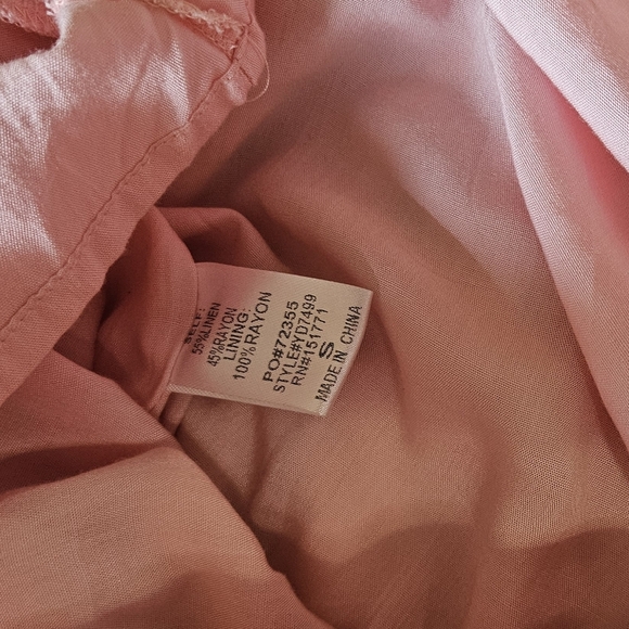 Gilli Pastel Striped Button-Down Midi Dress, Size Small - Picture 6 of 9